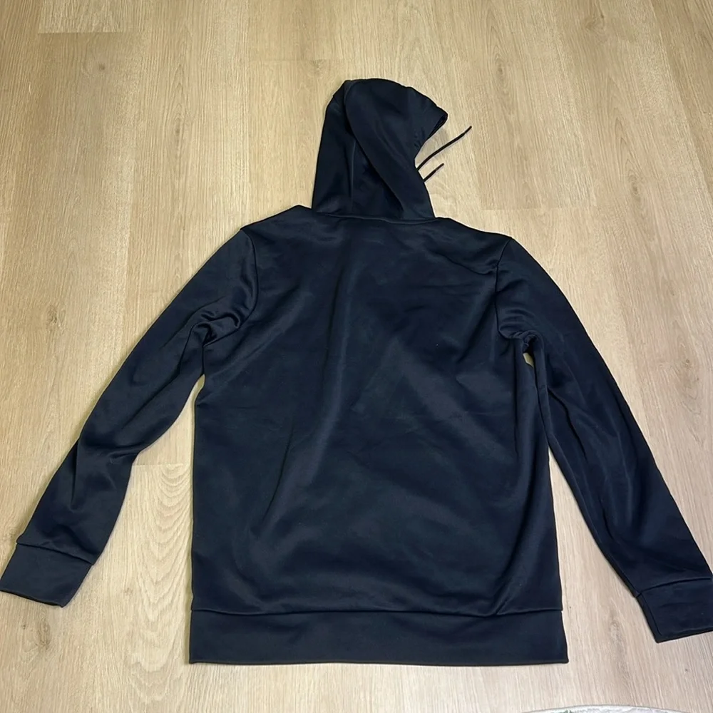 Under Armour Dark Hoodie with Gray Logo Men’s Size Small (Adult) - Picture 5 of 5